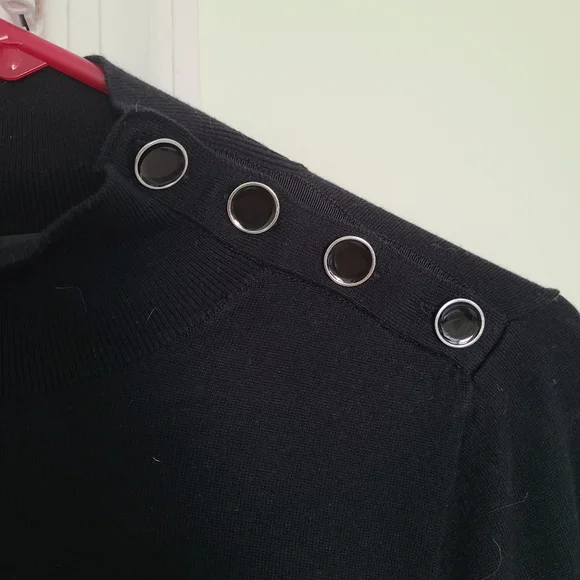 J. Crew silk blend shoulder button sweater sz S - Picture 3 of 7